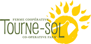 Logo Ferme Coop Tourne-Sol. Semences et Légumes Biologiques